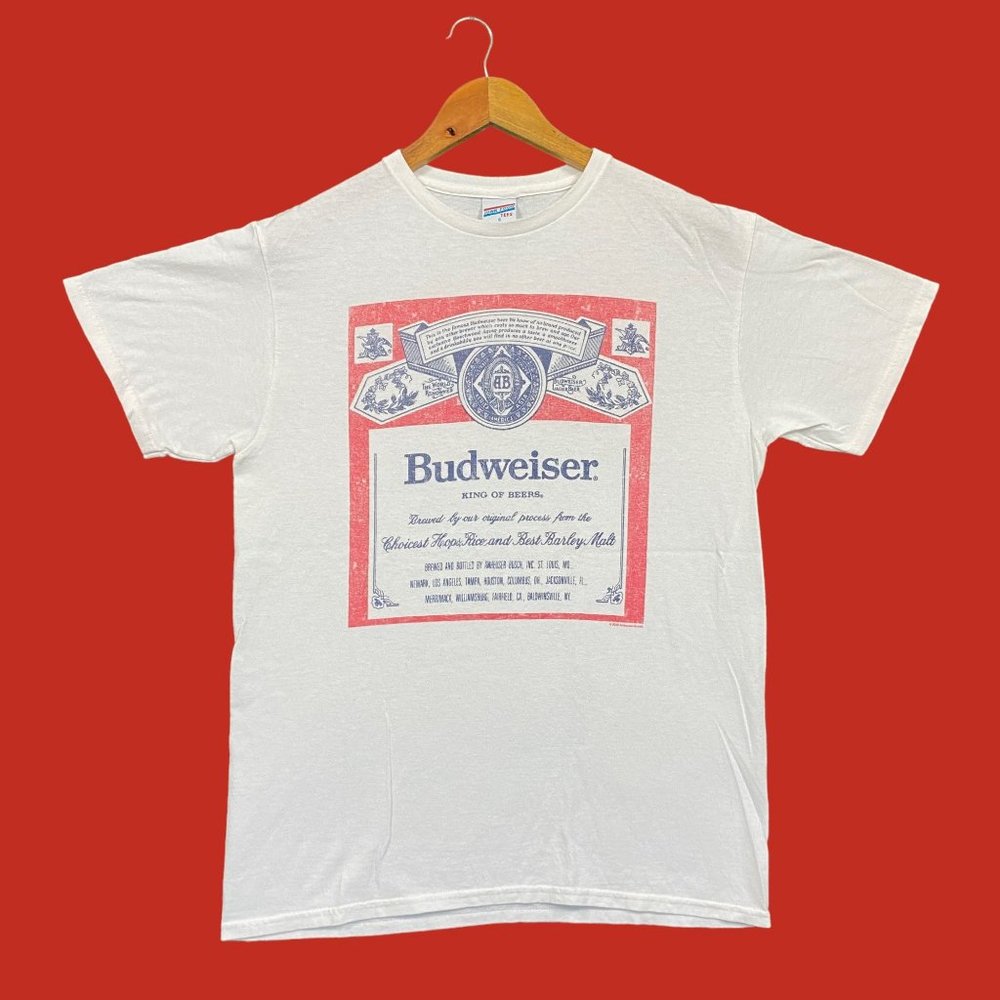 Budweiser Beer Promo Tshirt size small
